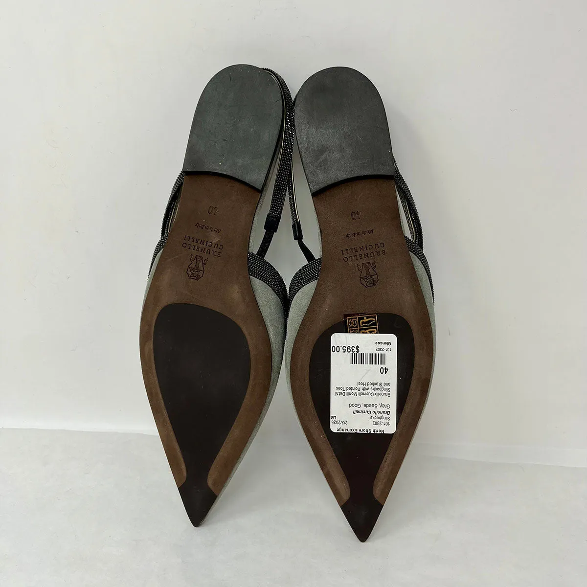 Brunello Cucinelli Slingbacks