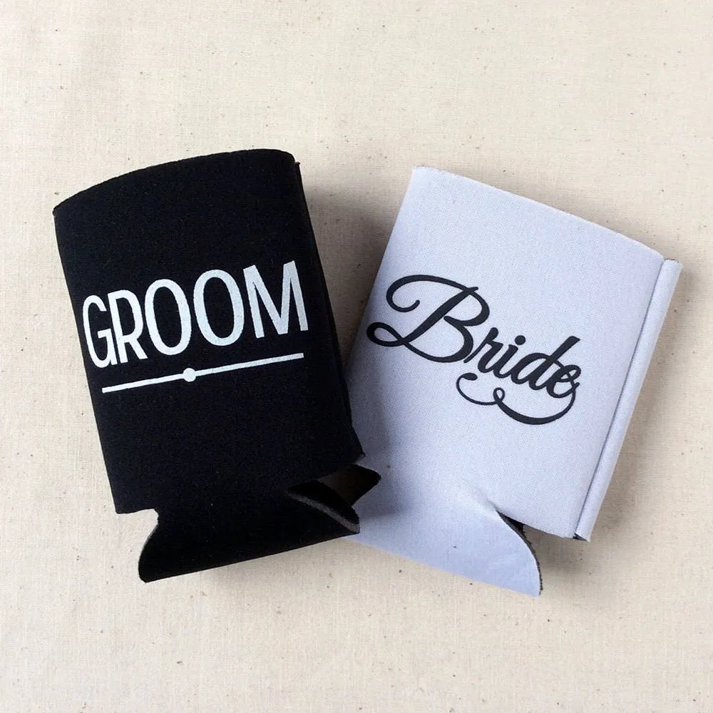 Custom Pet Illustration - Wedding Can Cooler #190R