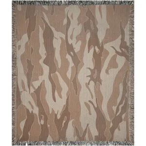 Desert Tiger Woven Blanket