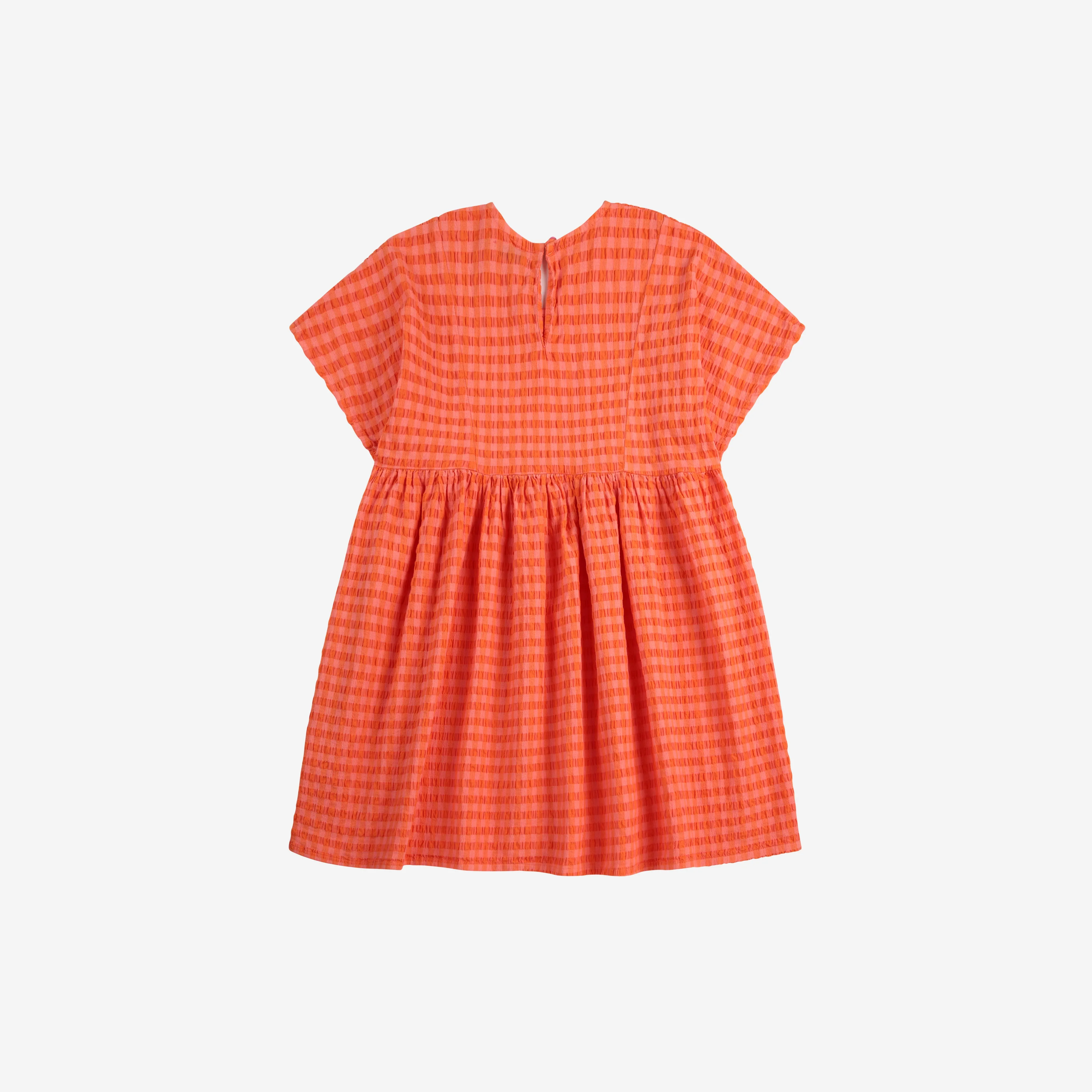 Girls Vichy Woven Dress