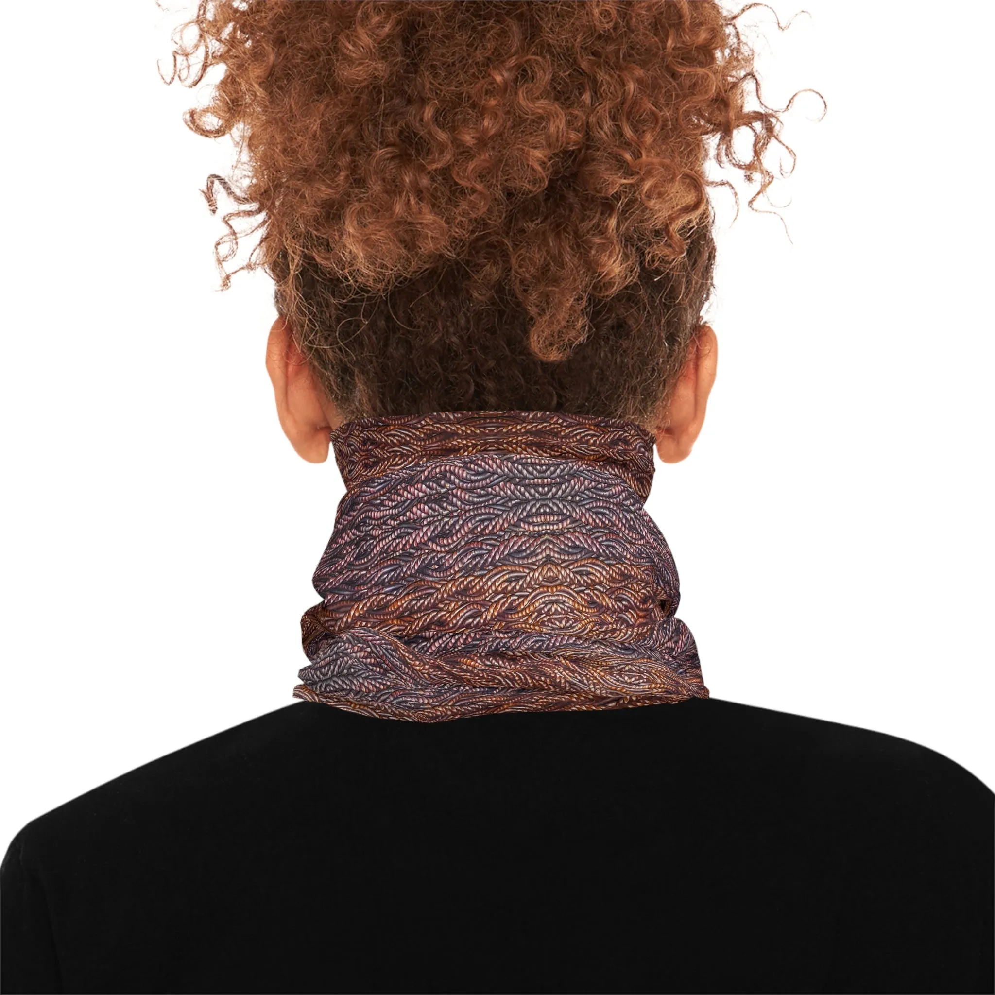 Lightweight Neck Gaiter (Unisex)(Grail Hearth Core Copper Fabric) RJSTHw2023 RJS