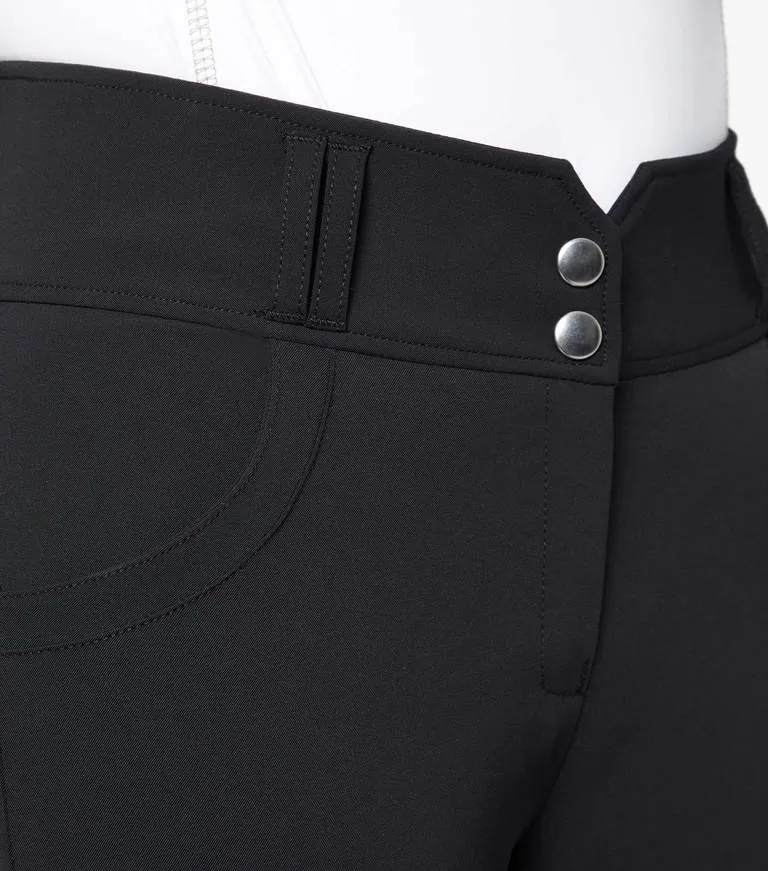 PEI Sophia Silicon Full Seat High Waist Breeches (Black)