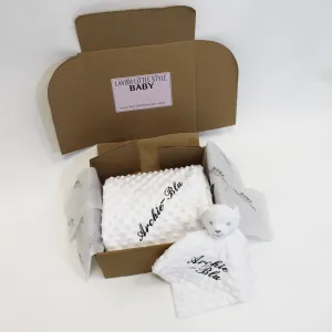 Two Piece Gift Set - Blanket & Comforter (Various Colour Options)