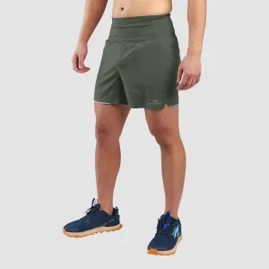 Ultimate Direction Men's Velum Short 5" - Dark Camo Green